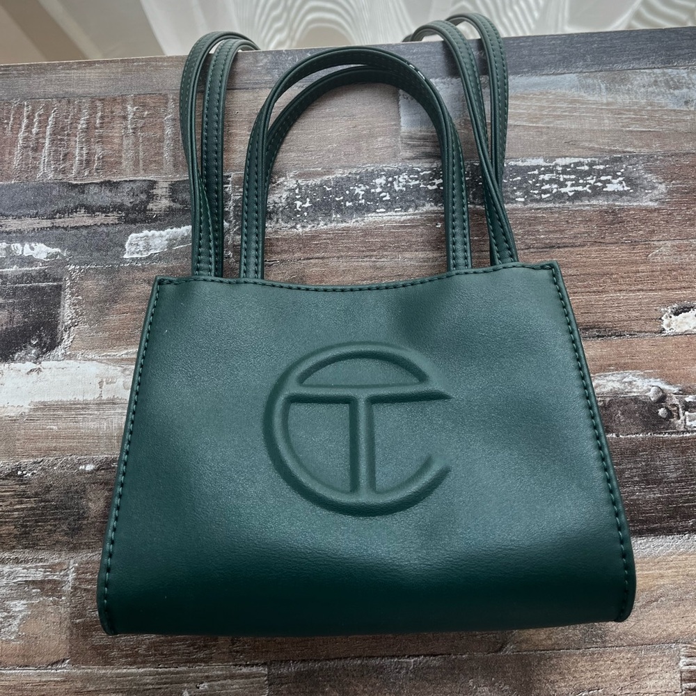 TELFAR SMALL OLIVE BAG
